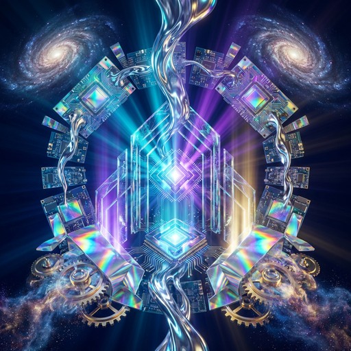 Free Digital Cosmic Transformation Image - Technology, Digital, Cosmic ...