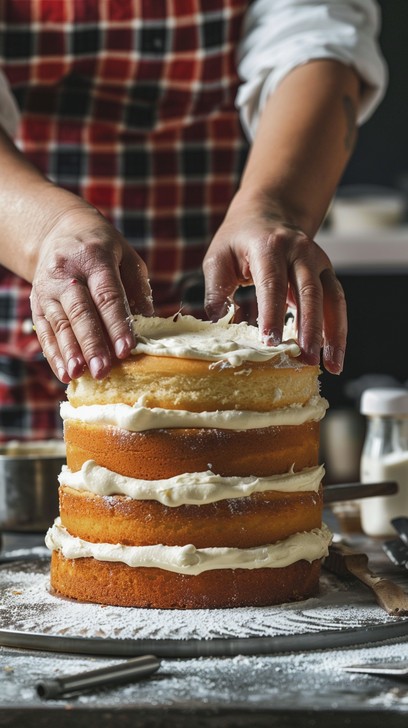 Free Baking Layered Cake Image - Baking, Cake, Frosting | Download at ...