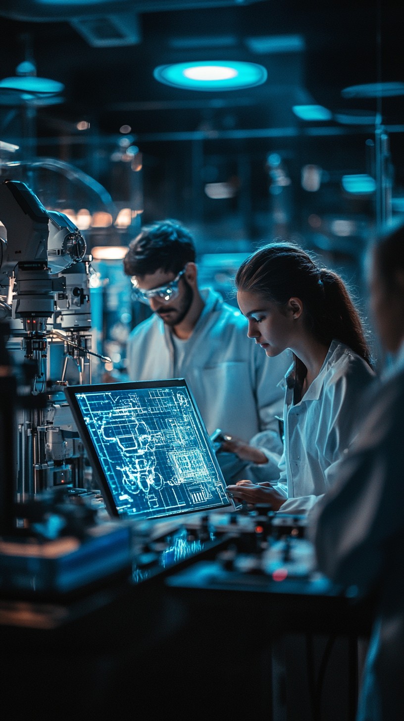Free Scientists analyzing data Photo - Laboratory, Technology ...
