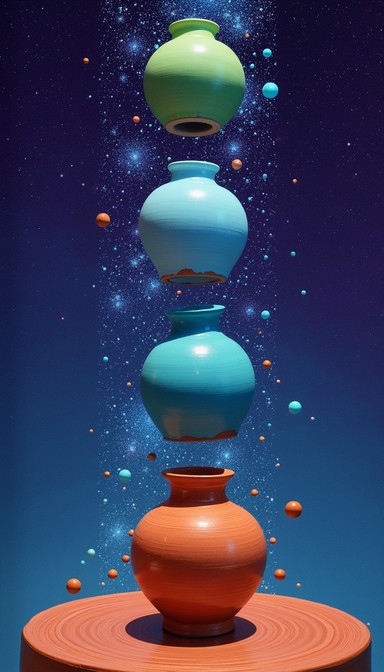Space Pottery Example Free Cosmic Pottery Journey Image - Pottery, Cosmic, Ceramics ...