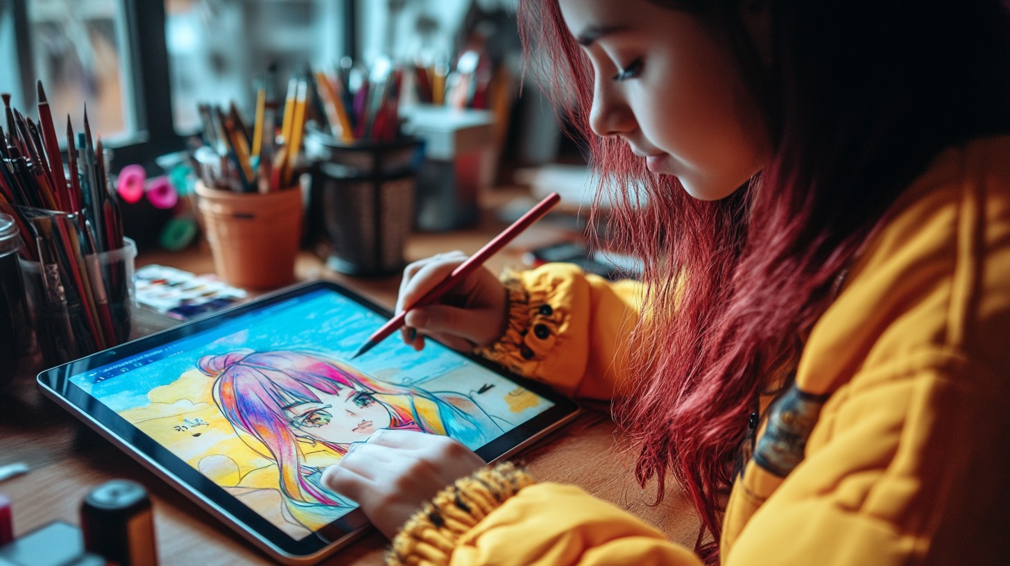 Free Artist Creating Digital Image - Artist, Digital, Drawing ...