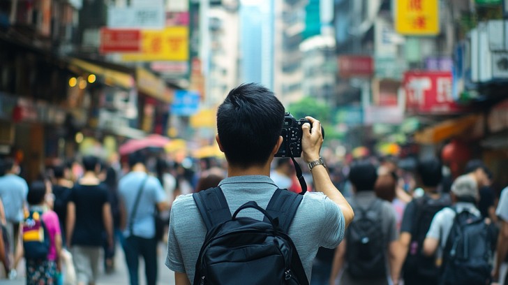 Free Photographer capturing crowd Image - Photographer, Crowd, City ...