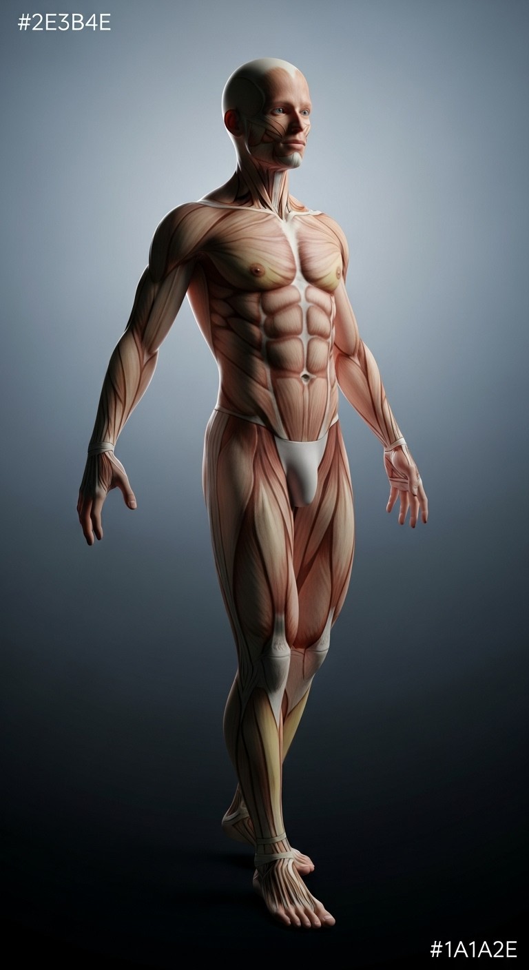 Free Anatomical muscle visualization Image - Anatomy, Musculature ...