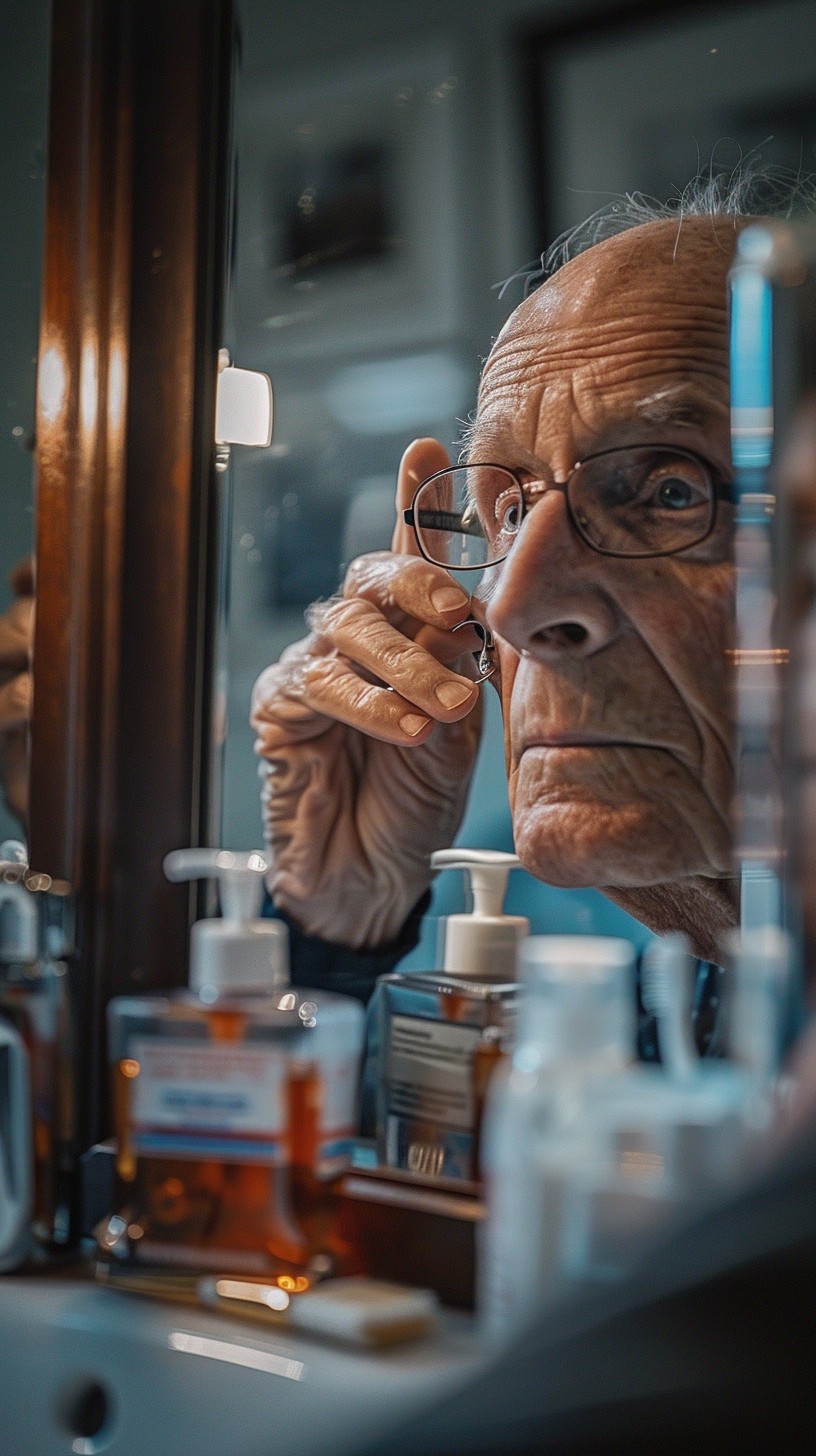 Morning Routine Glasses Free Focused Morning Routine Image - Elderly, Glasses, Routine ...