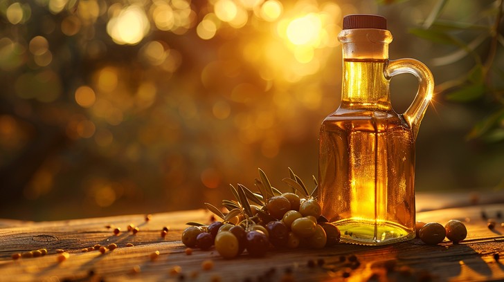 Free Golden Olive Oil Image - Olive, Oil, Bottle | Download at StockCake