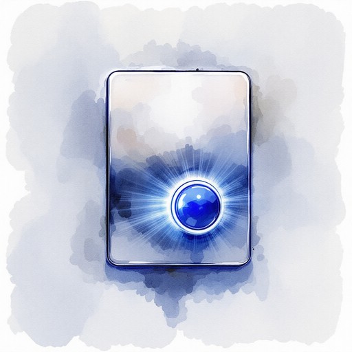 Free Glowing Blue Portal Image - Watercolor, Minimal, Intercom ...