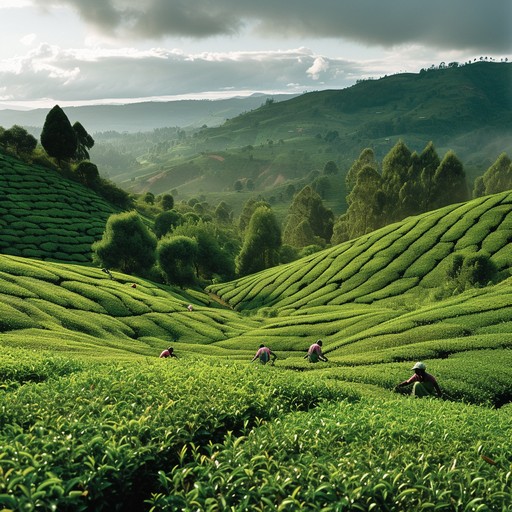 Colorful Tea Land Free Verdant Tea Fields Image - Verdant, Tea, Fields | Download at ...