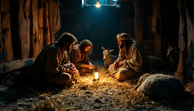 Free Humble Stable Birth Image - Nativity, Stable, Birth | Download at ...