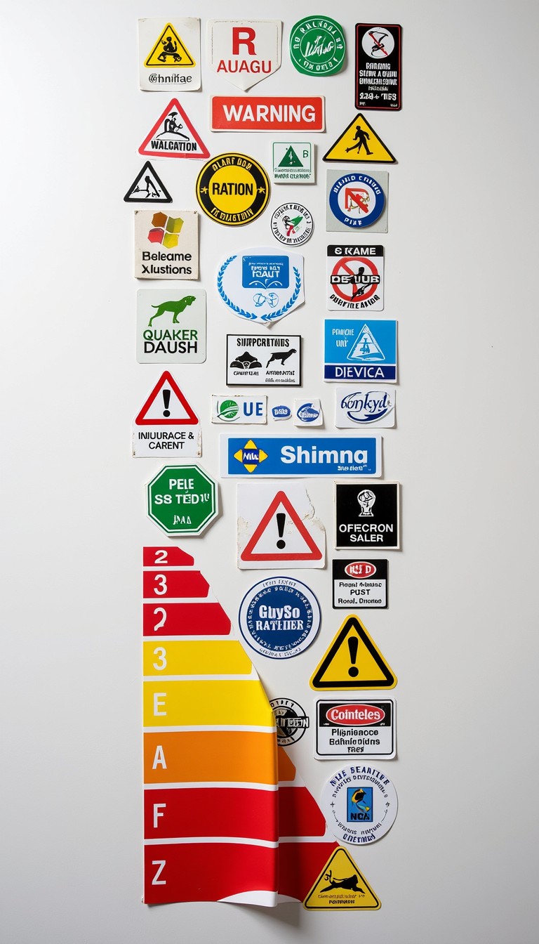 Free Rating Stickers Hierarchy Image - Safety, Warning, Caution ...