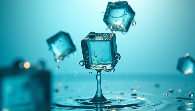 Water Transparency Cube Free Crystalline Aqua Cubes Image - Glass, Aqua, Transparent | Download ...