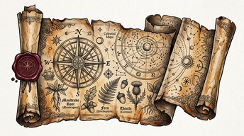 Free Ancient Scroll Design Image - Parchment, Scroll, Tattoo | Download ...