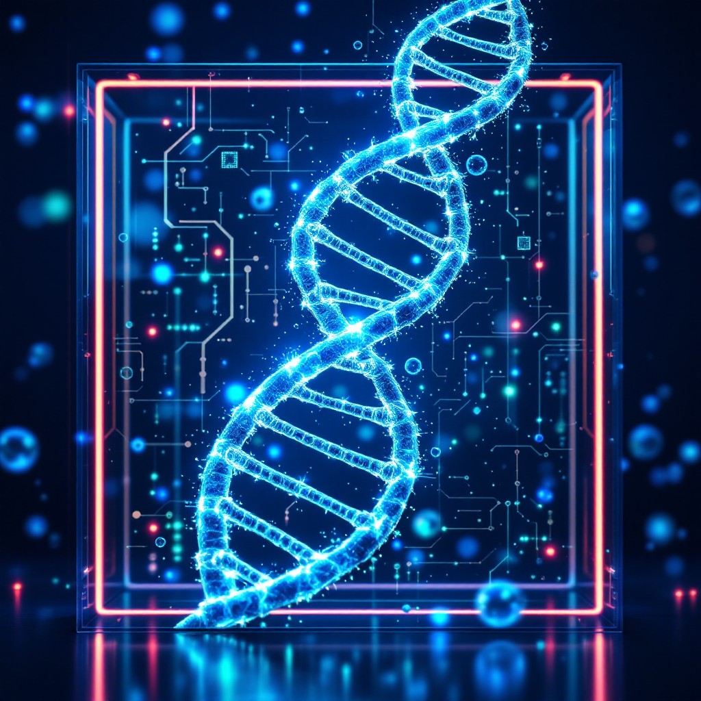 Free DNA Meets Technology Image - Dna, Helix, Genetics | Download at ...