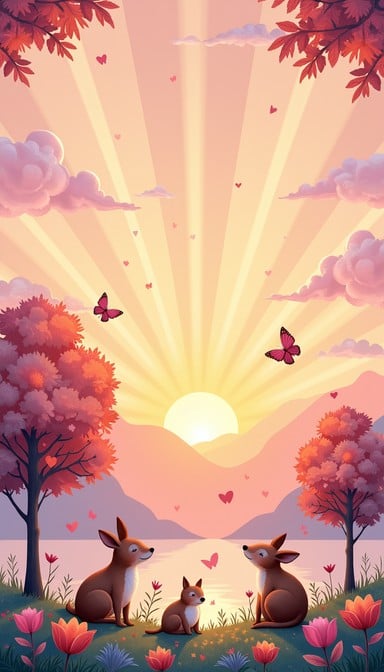 Free Magical Dawn Bunnies Image | Download at StockCake