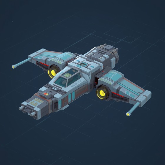Free Pixel Art Spacecraft Image - Spaceship, Spacecraft, Voxel ...