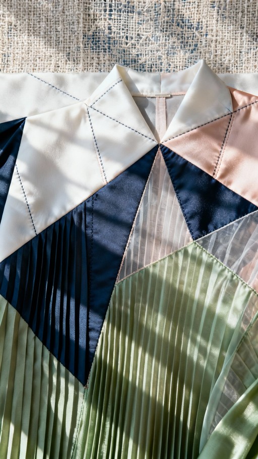 Triangular Patch Textile Free Geometric Fabric Mosaic Image - Patchwork, Geometric, Textile ...