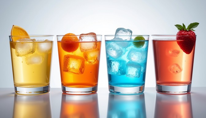 Free Refreshing Rainbow Cocktails Image - Drinks, Citrus, Splash ...