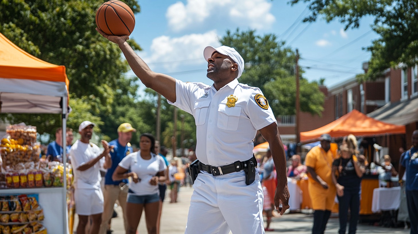 Officer Python's Basketball Free Officer shoots basketball Photo - Officer, Basketball, Community ...