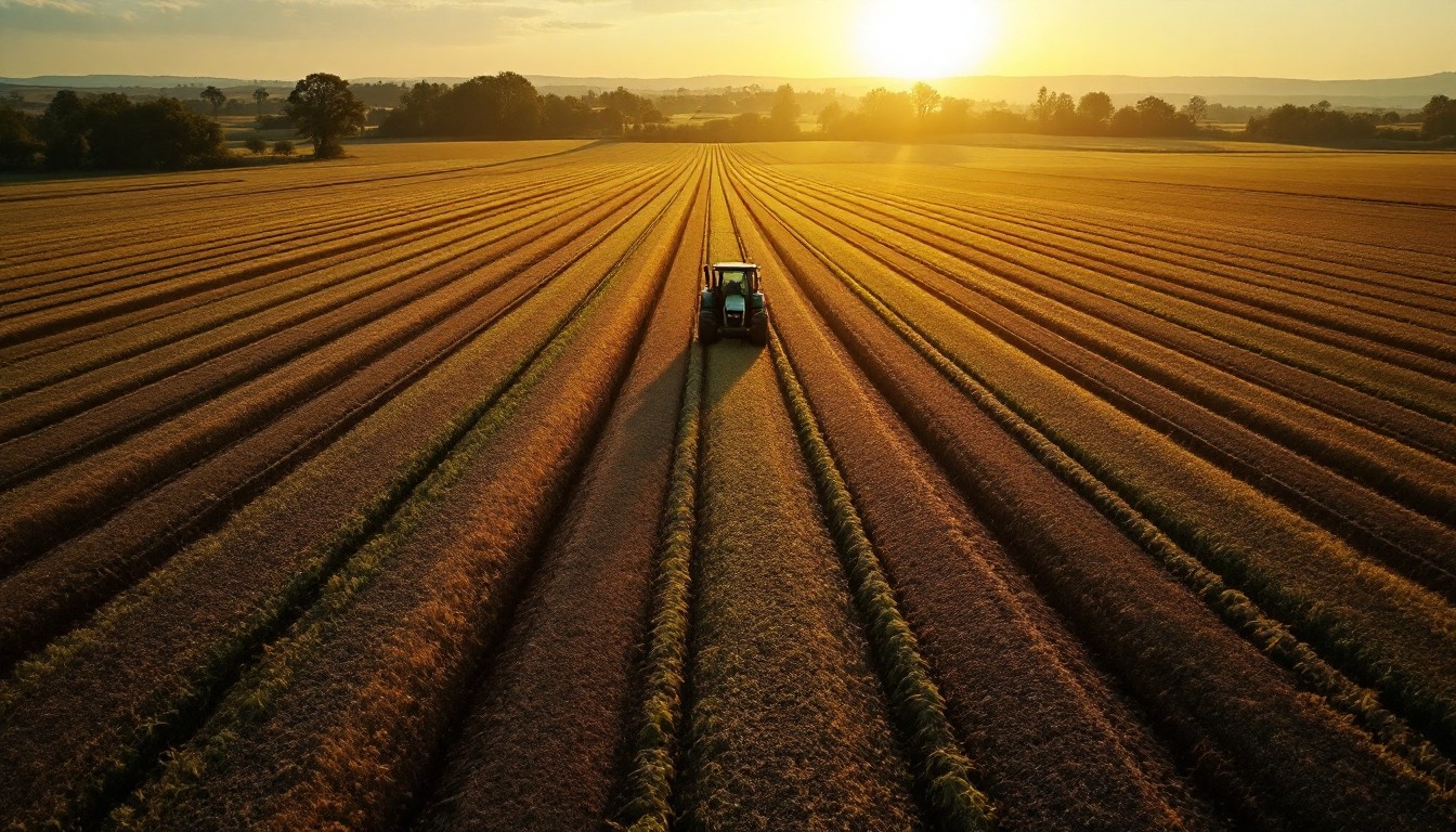 Free Sunset Farm Lines Image - Sunset, Agriculture, Farming | Download ...