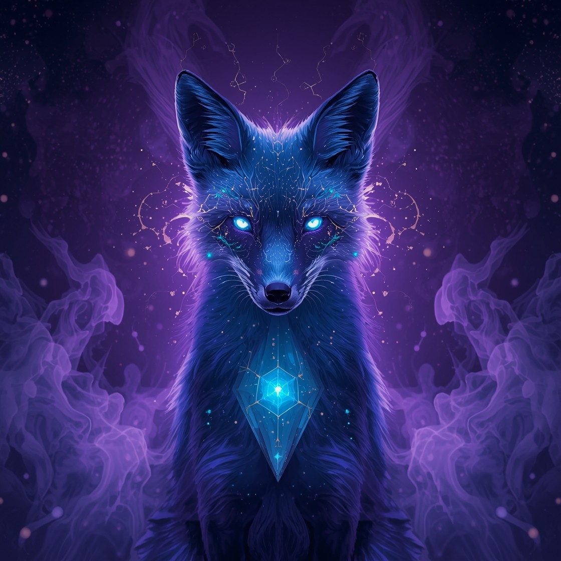 Free Mystical Crystal Fox Image - Fox, Mystical, Crystalline | Download ...