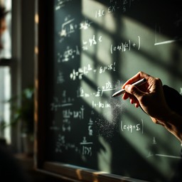 Math And Light Free Mathematics in Light Image - Mathematics, Education, Chalkboard ...