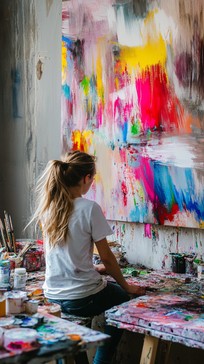 Free Artist creating masterpiece Image - Artist, Painting, Studio ...