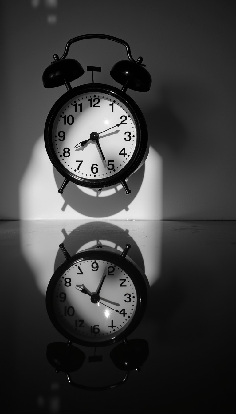 Free Mirrored Time Piece Image - Time, Reflection, Clock | Download at ...