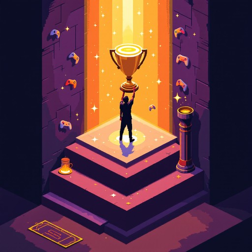 Free Pixel Gaming Victory Image - Pixel, Isometric, Trophy | Download ...