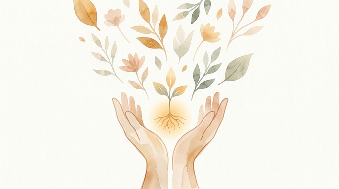Free Nurturing Heart Growth Image - Illustration, Abstract, Hands ...