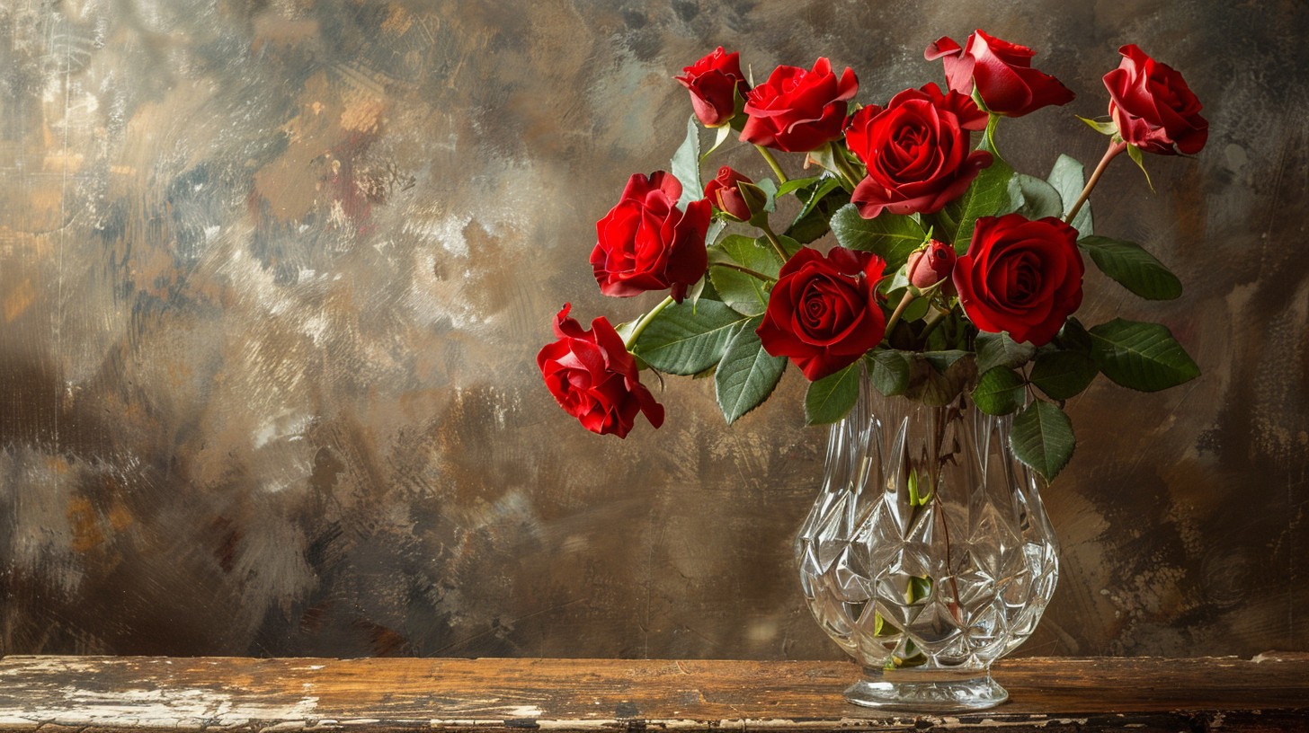 Free Elegant Rose Display Image - Roses, Elegance, Crystal | Download ...