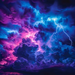 Free Electric Purple Sky Image - Lightning, Purple, Clouds | Download ...