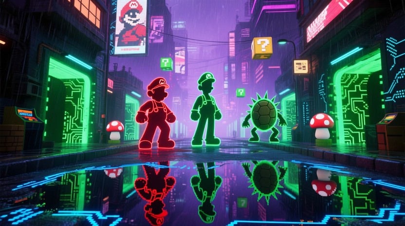 Free Neon Gaming Icons Image - Cyberpunk, Neon, Gaming | Download at ...