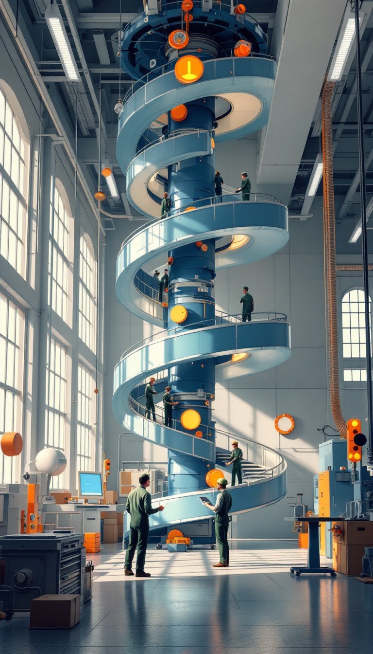 Free Industrial Spiral Factory Image - Factory, Industrial, Assembly ...