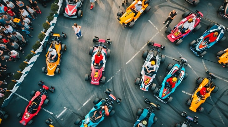 Free Colorful Racing Event Image | Download at StockCake