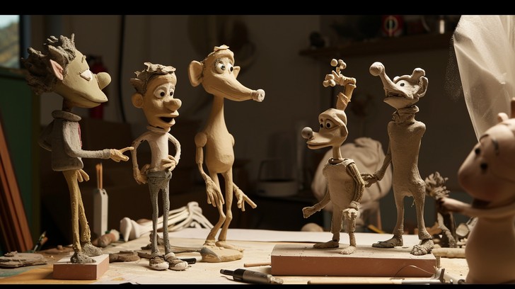 Clay Model Characters Free Clay Animation Characters Image - Clay, Animation, Models ...