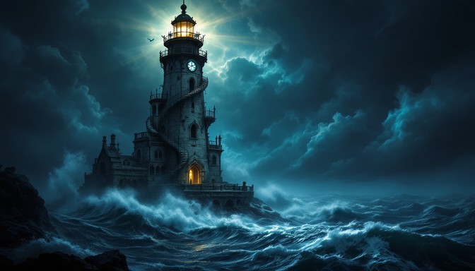 Grotesque Lighthouse Free Gothic Beacon Horror Image - Lighthouse, Victorian, Gothic ...