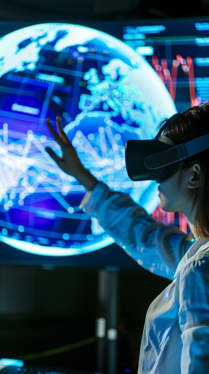 Virtual Earth Projects Free Virtual Reality Exploration Image - Virtual, Reality, Hologram ...