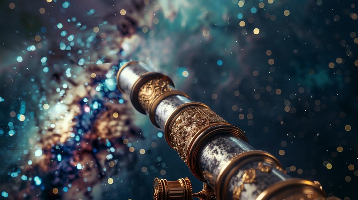 Free Starry Night Exploration Image - Telescope, Stars, Night ...