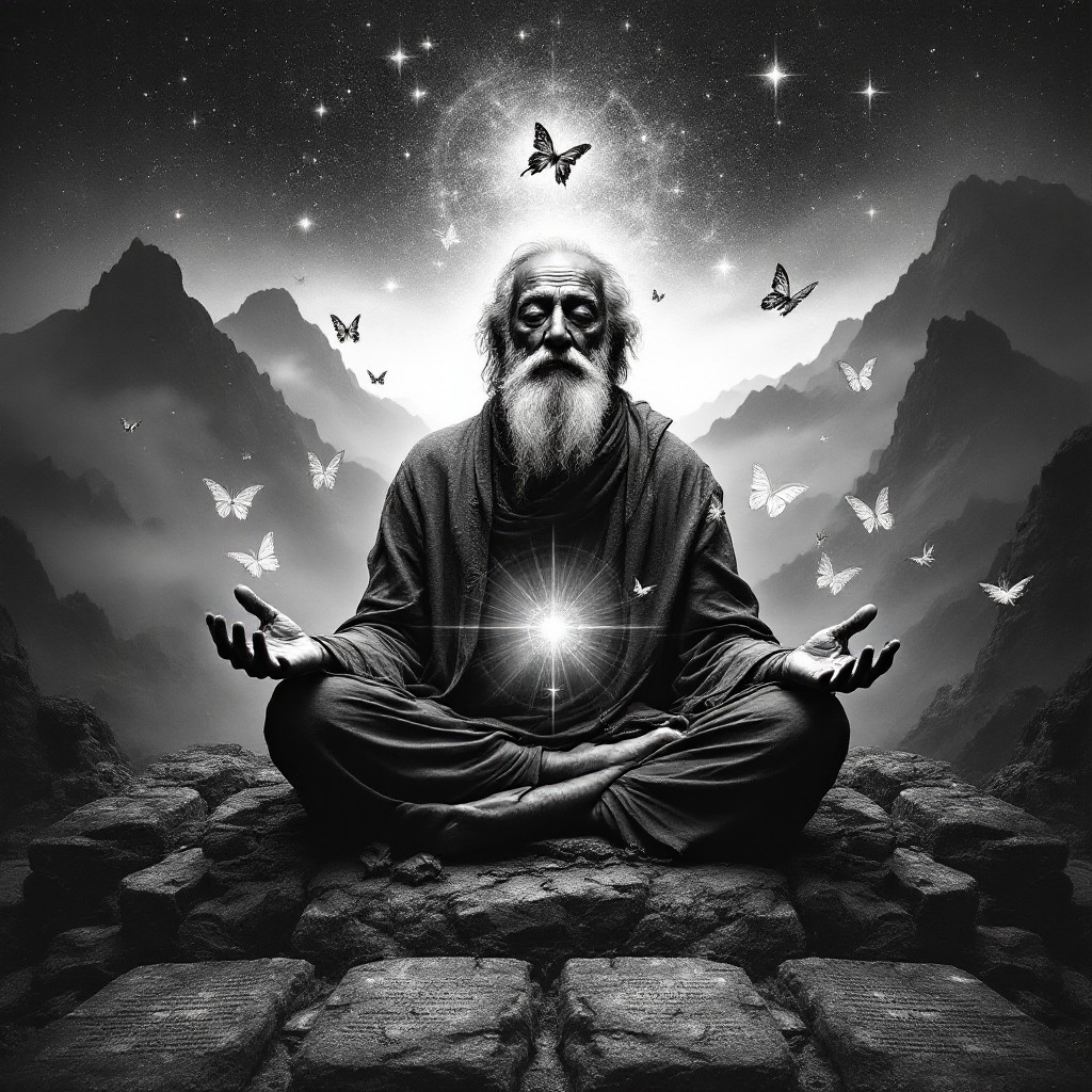 Free Transcendent Cosmic Wisdom Image - Meditation, Transcendence ...