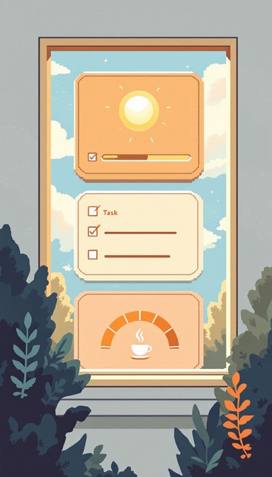 Free Daily Progress Tracker Image - Pixel, Productivity, Tracker ...