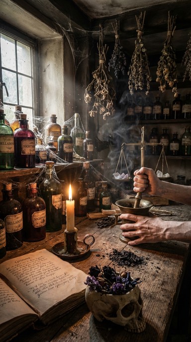 Free Gothic Apothecary Mystery Image - Gothic, Apothecary, Potion ...