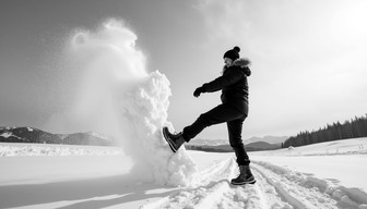 Free Snow motion captured Image - Winter, Snow, Monochrome | Download ...