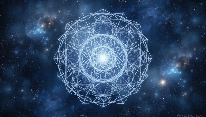 Free Luminous Stellar Matrix Image - Geometric, Cosmic, Mandala ...