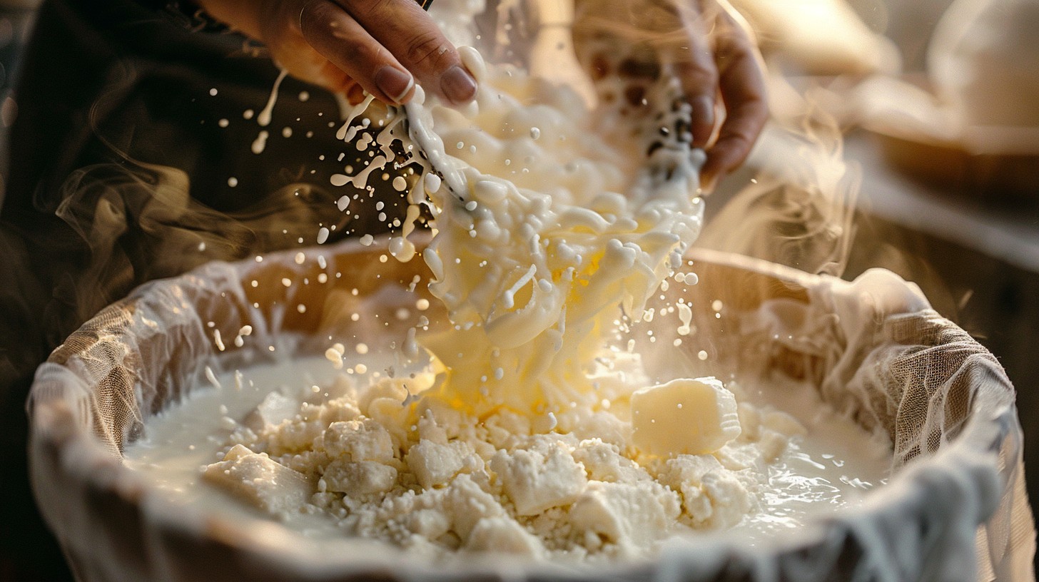 Making Heese Free Making Fresh Cheese Image - Cheese, Milk, Artisan | Download at ...