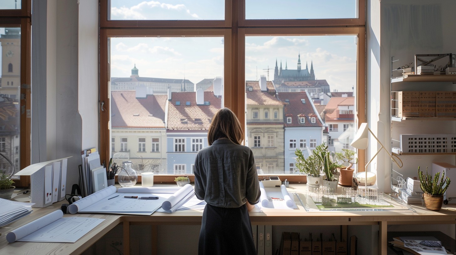 Free Urban Workspace View Image - Workspace, Window, Cityscape ...
