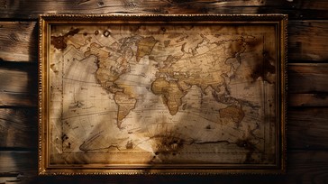 Free Antique World Map Image - Map, World, Antique | Download at StockCake