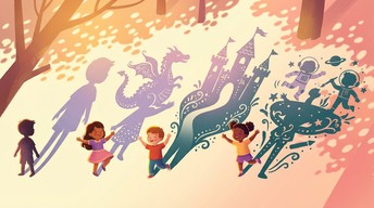 Free Magical Shadow Play Image - Children, Illustration, Whimsical ...