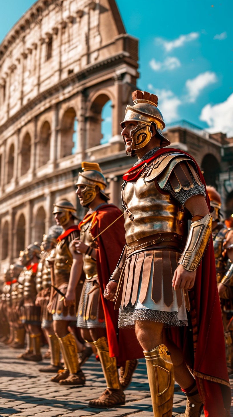 Free Roman Reenactment March Image - History, Performance, Armor ...