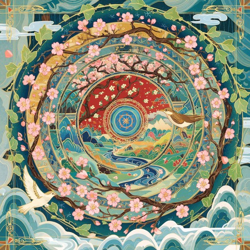 Recurring Spring Free Circular Spring Renewal Image - Mandala, Spring, Renewal ...