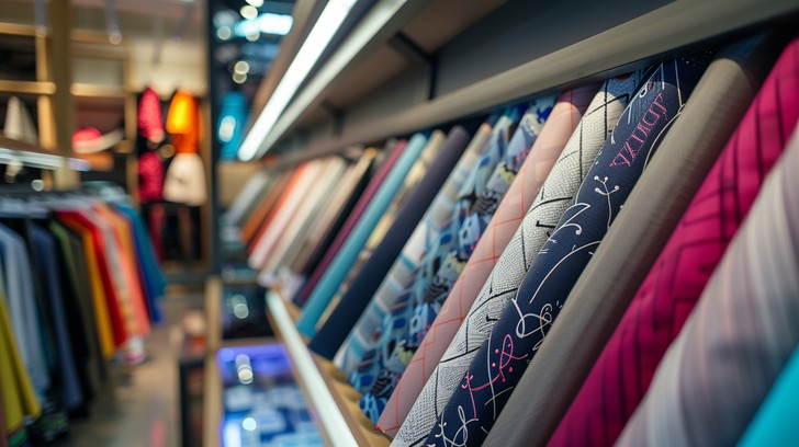 Free Colorful Fabric Display Image | Download at StockCake