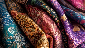 Free Colorful Fabric Patterns Image - Fabric, Textiles, Colorful ...